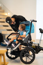 Load image into Gallery viewer, Folding Parent-Child Electric Tricycle | 3-Wheel Stroller E-Bike with Reverse Seat