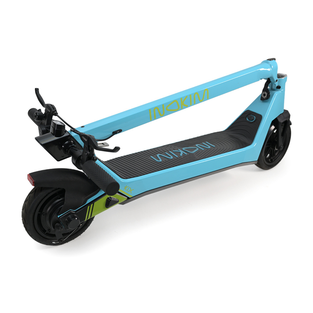 Inokim KIX Electric Scooter - Ultralight Foldable 30 lbs, 20-mile range, 21 mph top speed, suspension, Red Dot Design Winner
