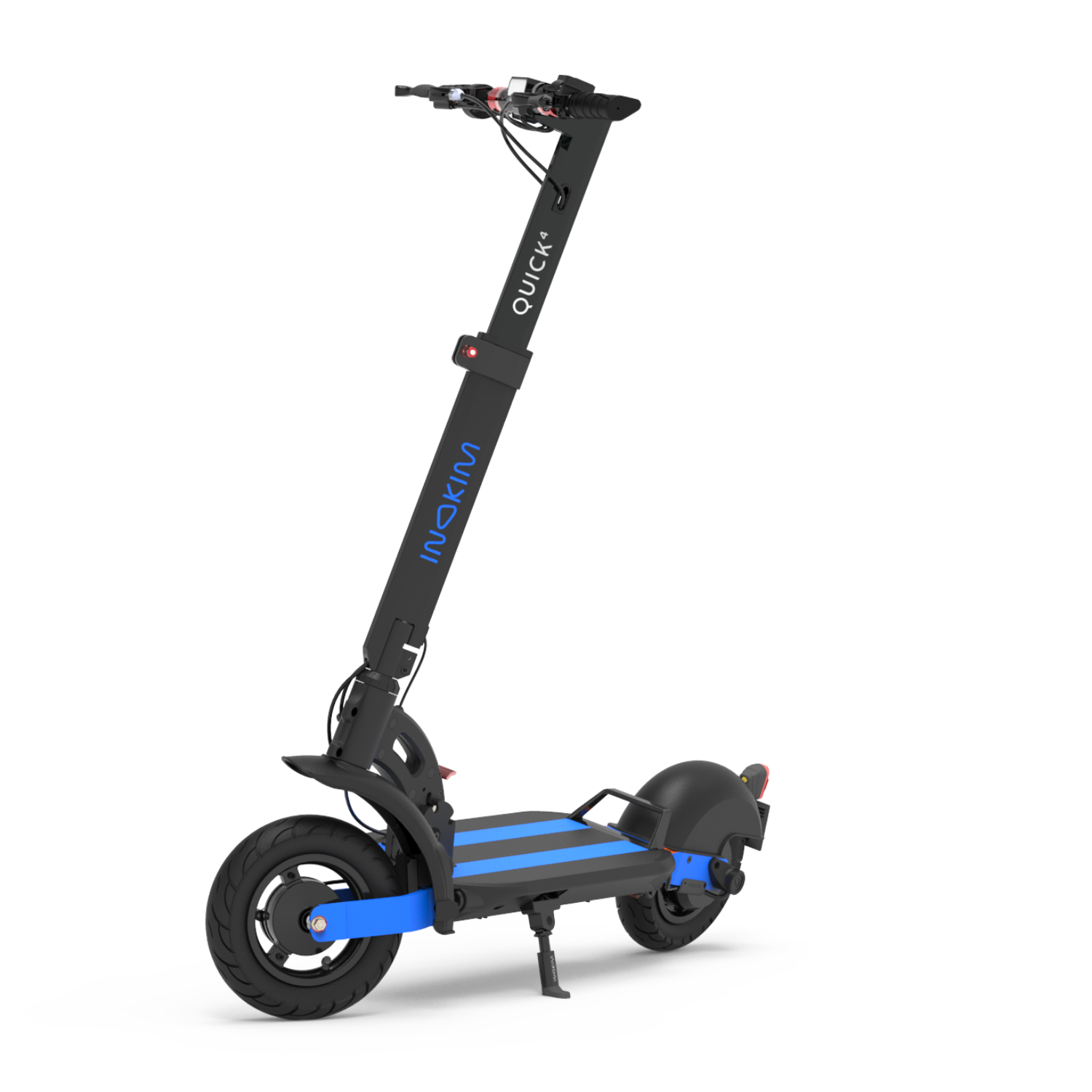 Inokim Quick 4 Super Electric Scooter - Ultra foldable long range 44 miles, top speed 25 mph, suspensions, Red Dot Design Winner