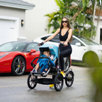 Folding Parent-Child Electric Tricycle | 3-Wheel Stroller E-Bike with Reverse Seat
