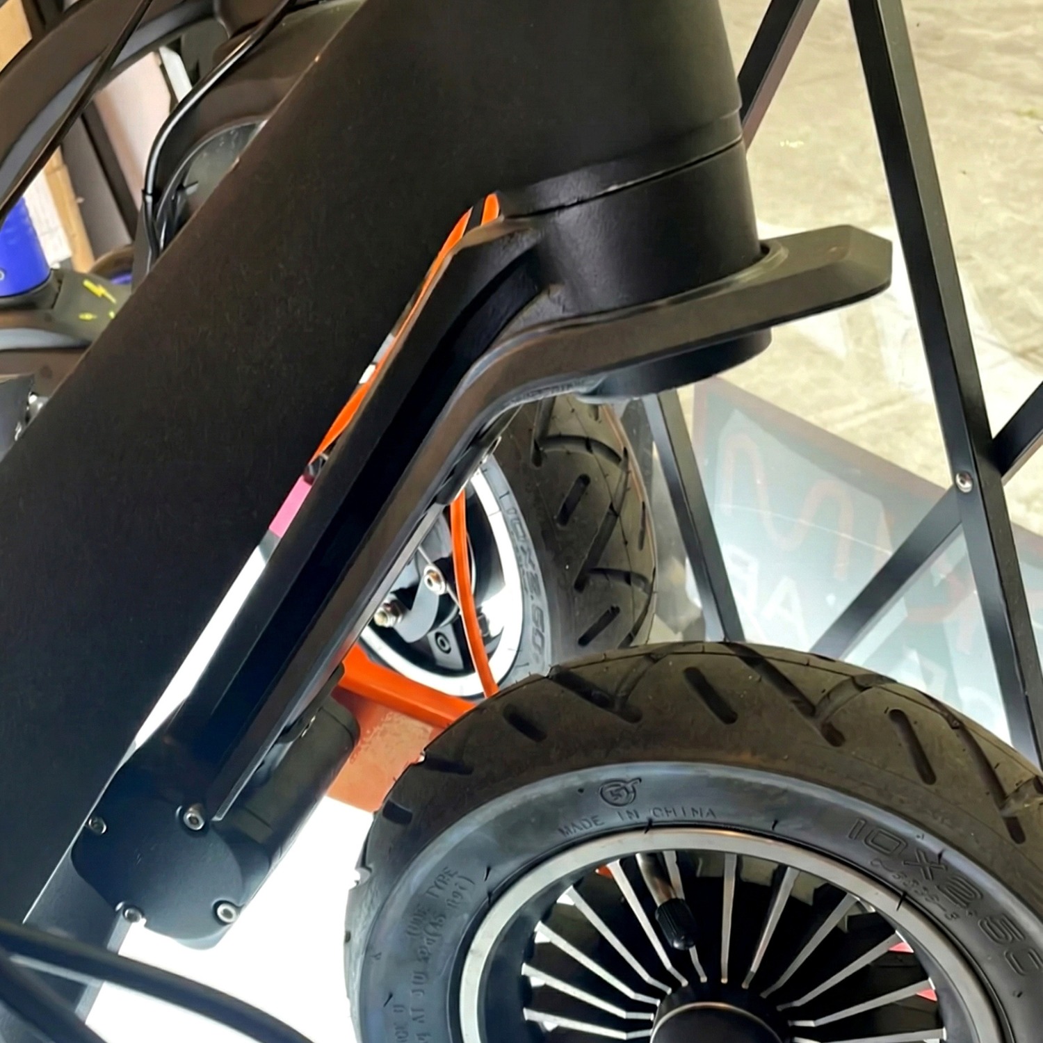 Inokim OX / OXO Front Suspension Assembly (Shock Absorber Arm)
