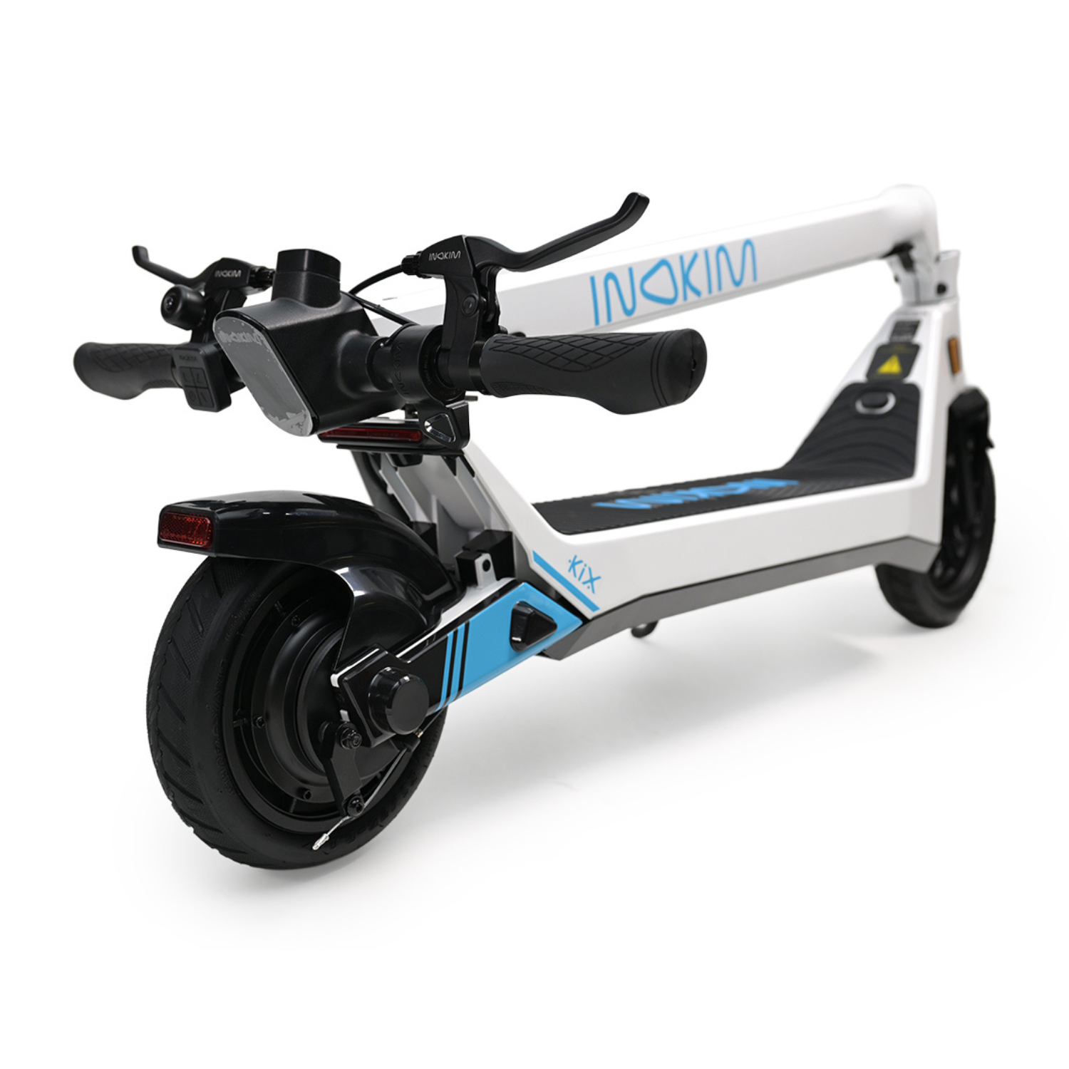 Inokim KIX Electric Scooter - Ultralight Foldable 30 lbs, 20-mile range, 21 mph top speed, suspension, Red Dot Design Winner