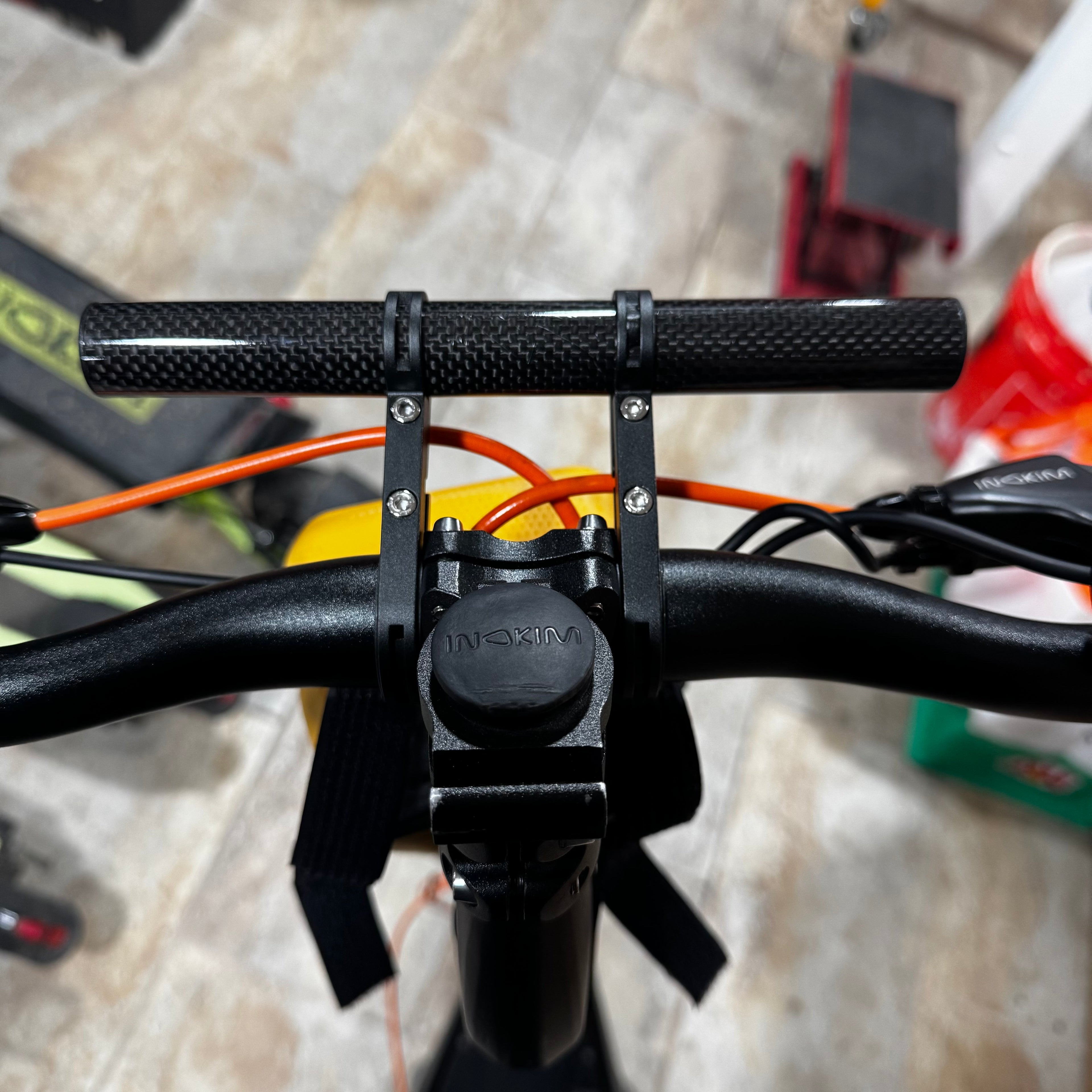 Inokim Handlebar Extender – Aluminum Mount for Phone, Lights, GoPro & Accessories